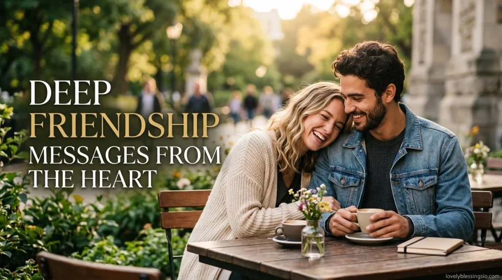 Deep Friendship Messages From the Heart