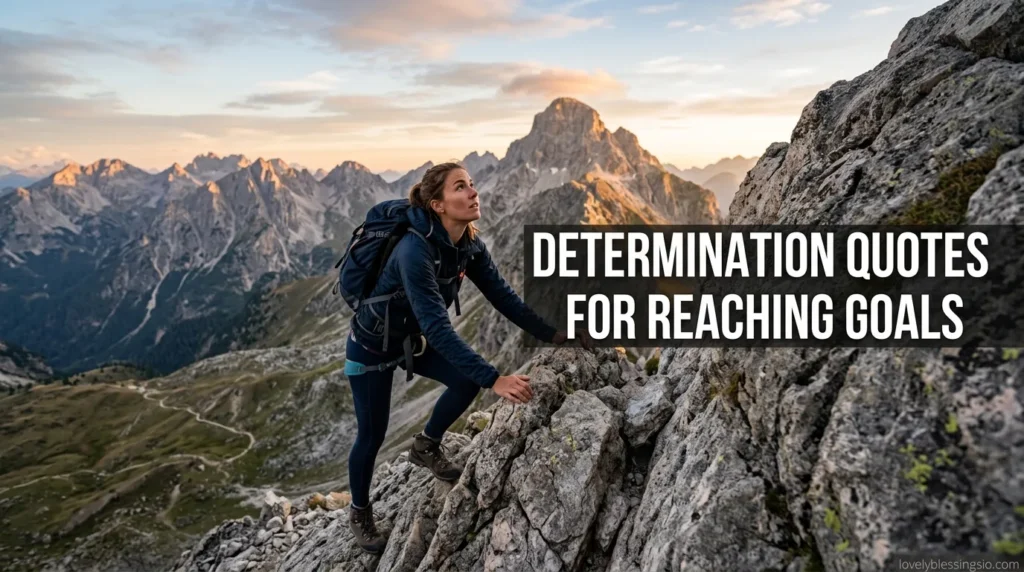 Determination Quotes for Reaching Goals