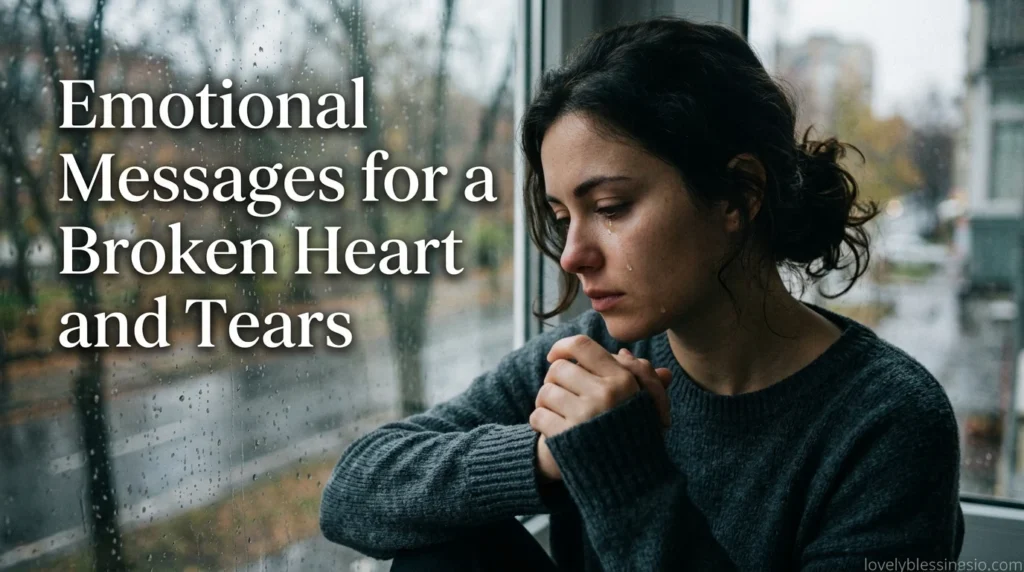 Emotional Messages for a Broken Heart and Tears