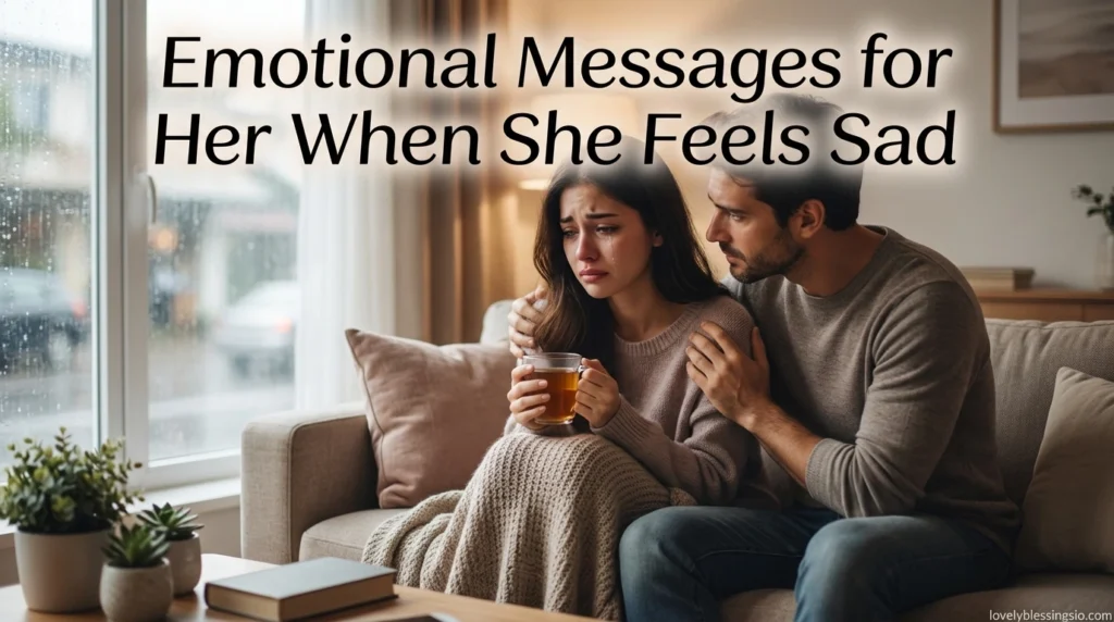 Emotional Messages for Her When She Feels Sad