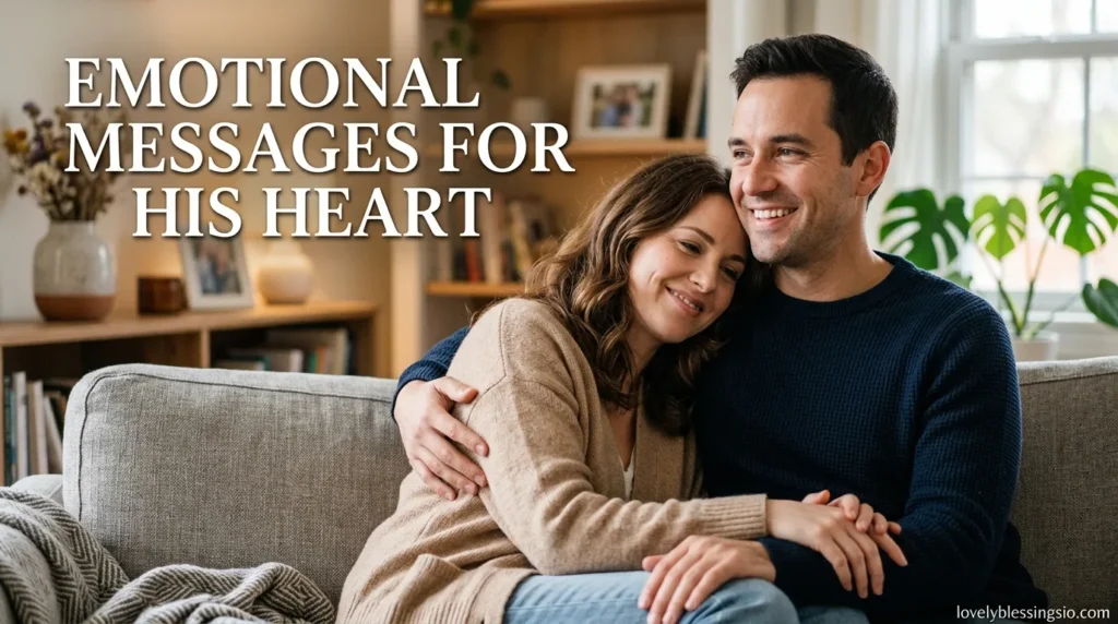 Emotional Messages for His Heart
