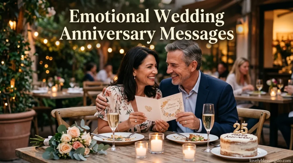 Emotional Wedding Anniversary Messages