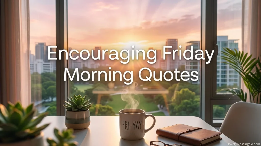 Encouraging Friday Morning Quotes