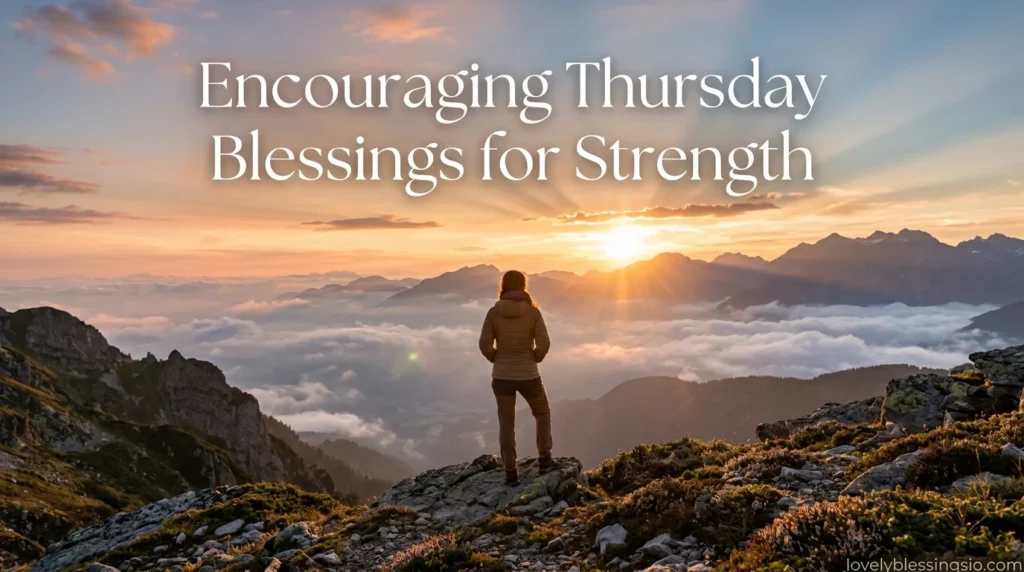 Encouraging Thursday Blessings for Strength