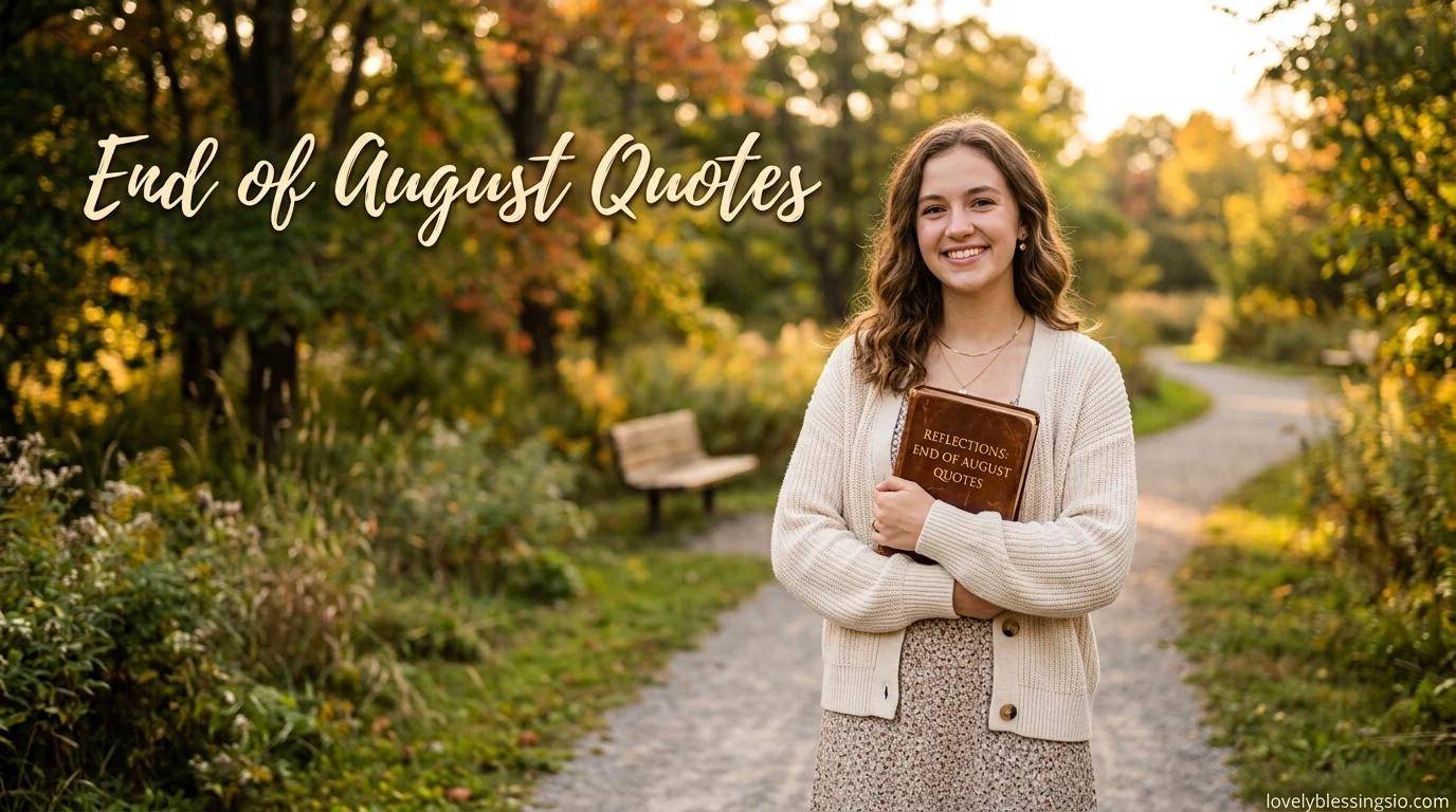 End of August Quotes