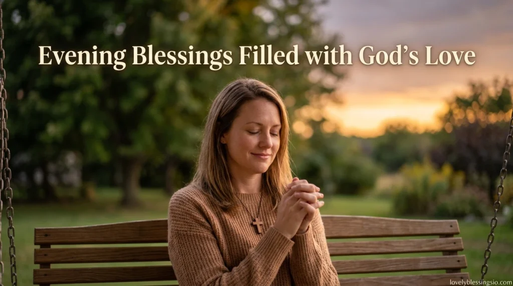 Evening Blessings Filled with God's Love