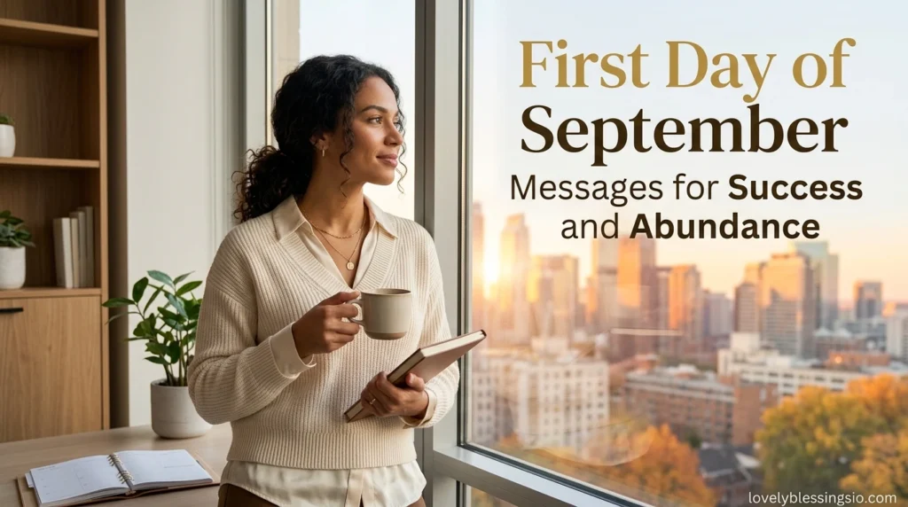 First Day of September Messages for Success and Abundance