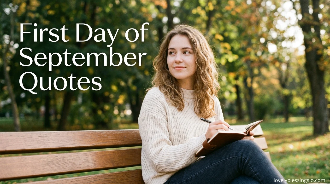 First Day of September Quotes