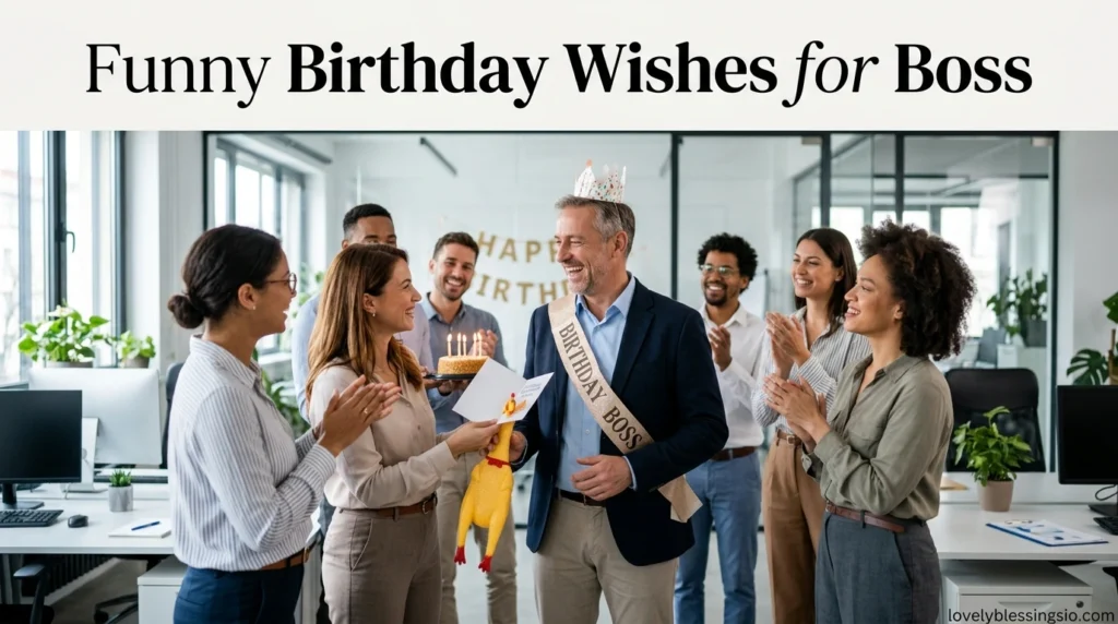 Funny Birthday Wishes for Boss