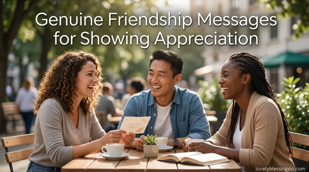 Genuine Friendship Messages for Showing Appreciation