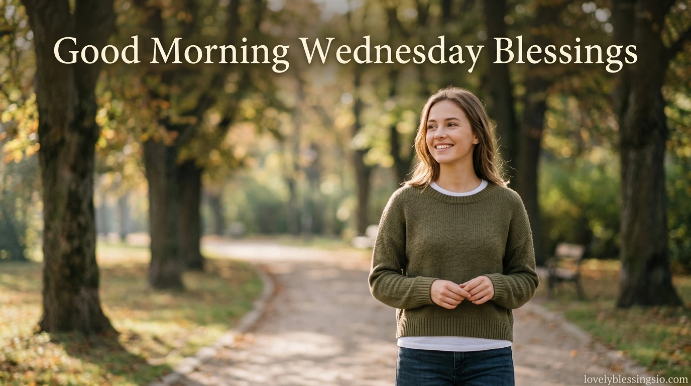 Good Morning Wednesday Blessings