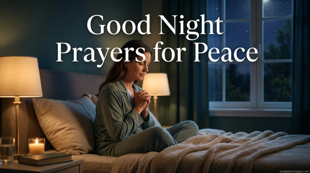 Good Night Prayers for Peace