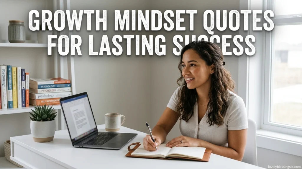 Growth Mindset Quotes for Lasting Success