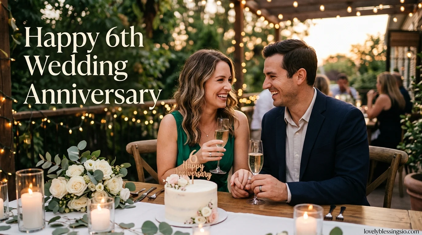 Happy 6th Wedding Anniversary