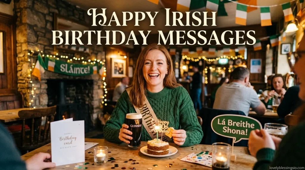 Happy Irish Birthday Messages