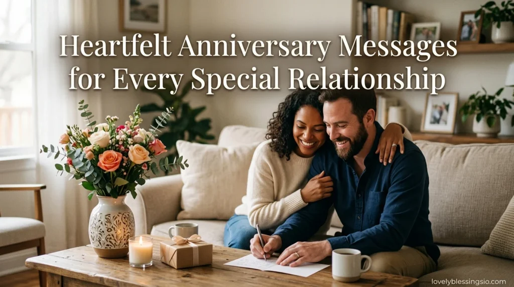 Heartfelt Anniversary Messages for Every Special Relationship