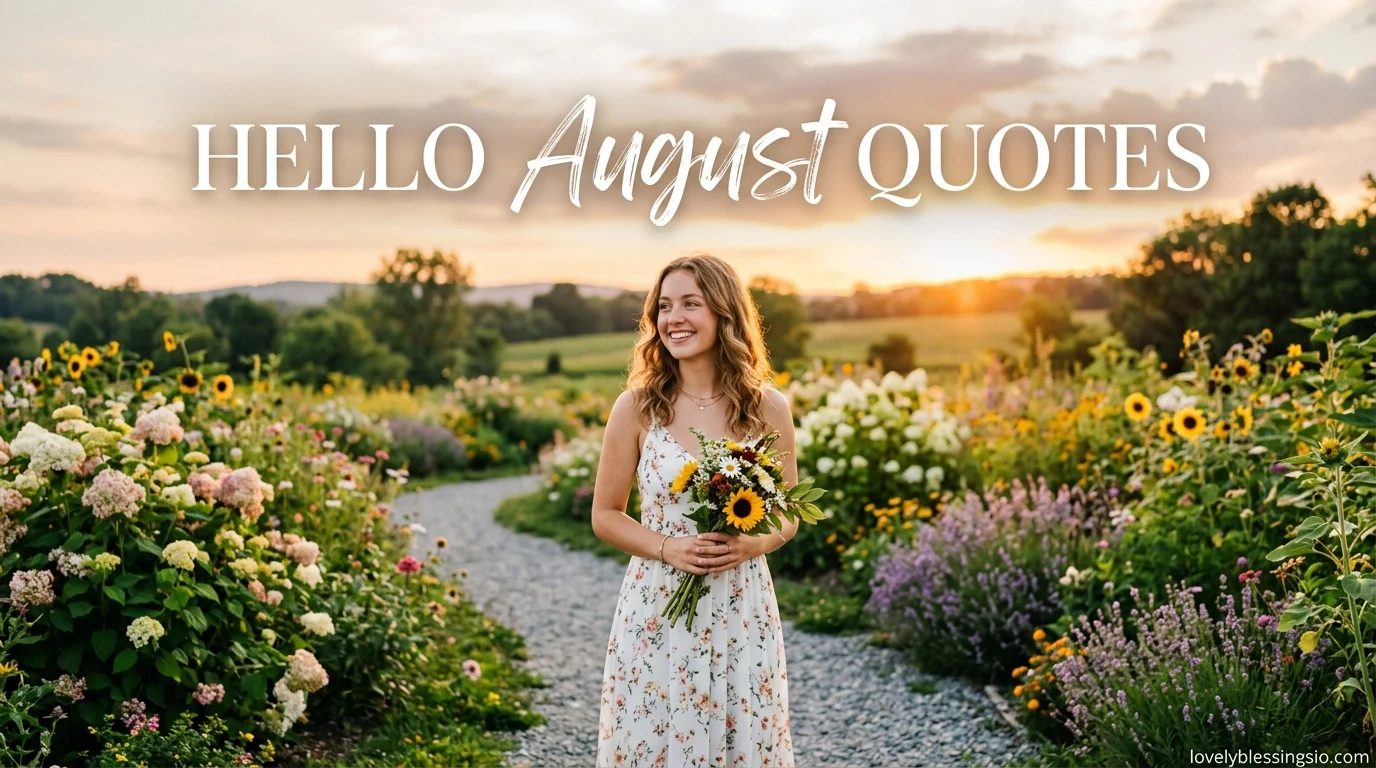 Hello August Quotes