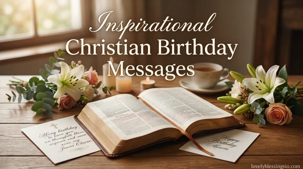 Inspirational Christian Birthday Messages