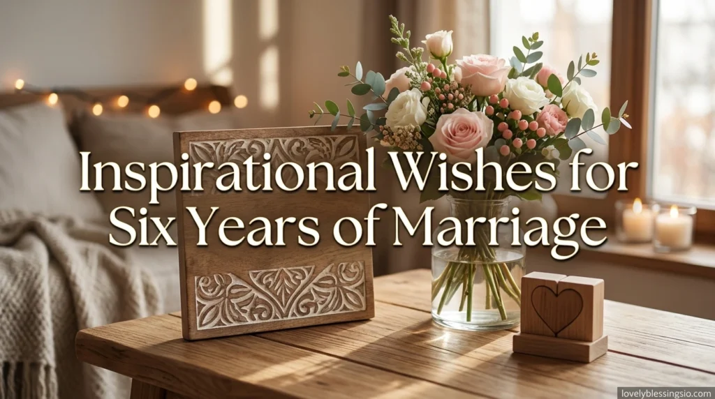 Inspirational Wishes for Six Years of Marriage