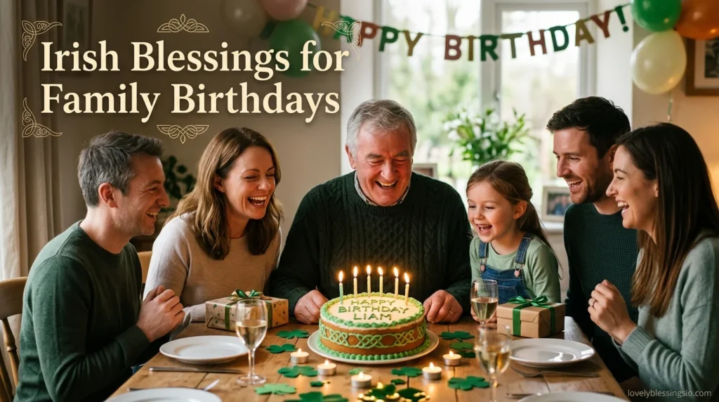 Irish Blessings for Family Birthdays