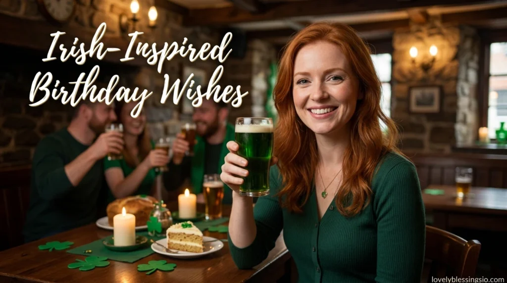 Irish-Inspired Birthday Wishes