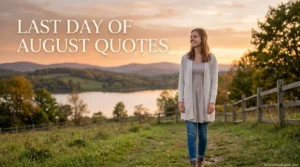 Last Day of August Quotes