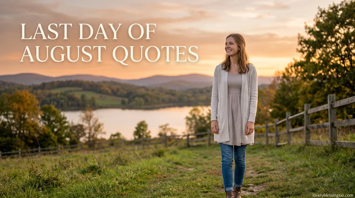 Last Day of August Quotes