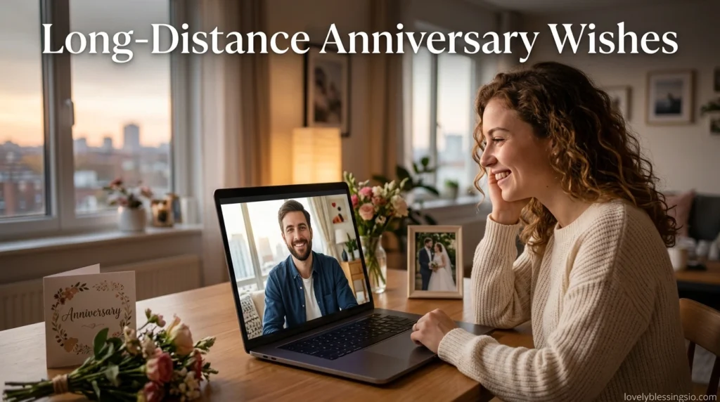Long-Distance Anniversary Wishes