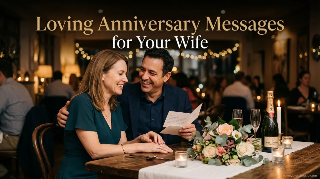 Loving Anniversary Messages for Your Wife