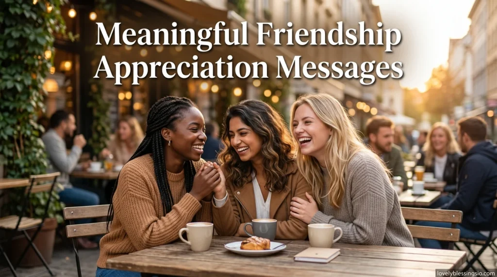 Meaningful Friendship Appreciation Messages