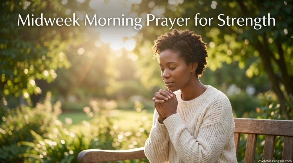 Midweek Morning Prayer for Strength