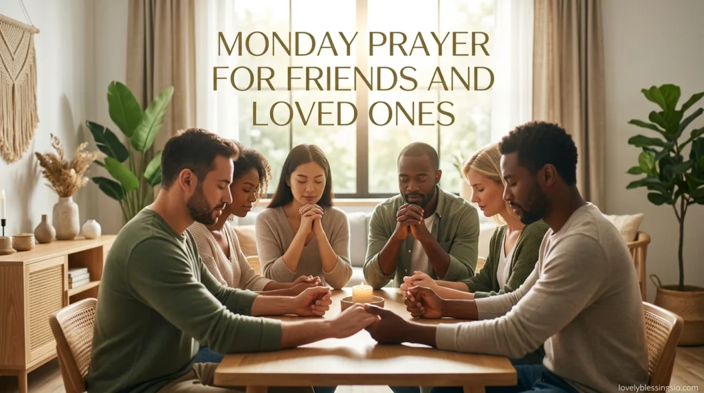 Monday Prayer for Friends and Loved Ones