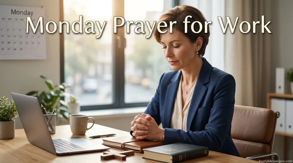 Monday Prayer for Work