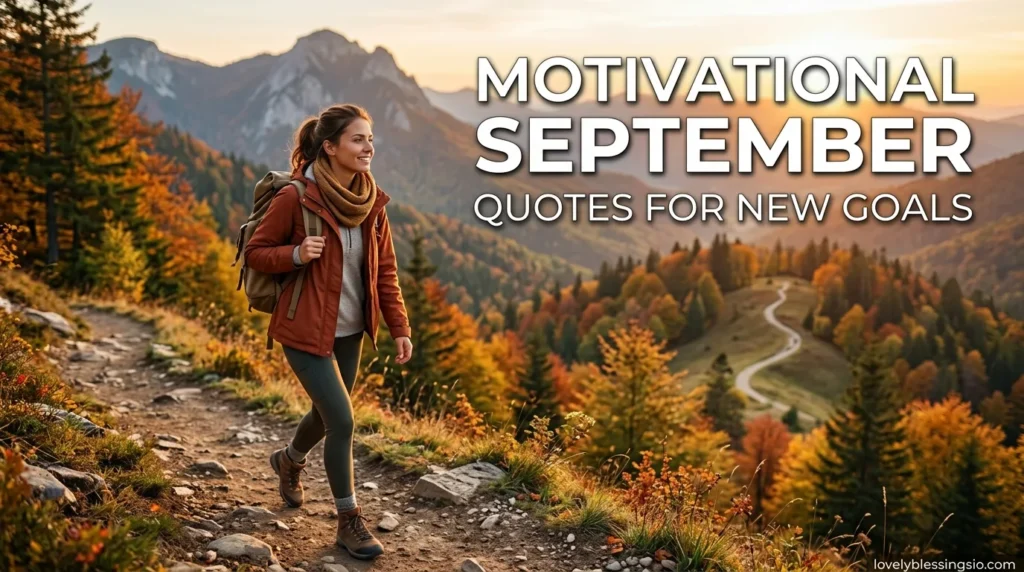 Motivational September Quotes for New Goals
