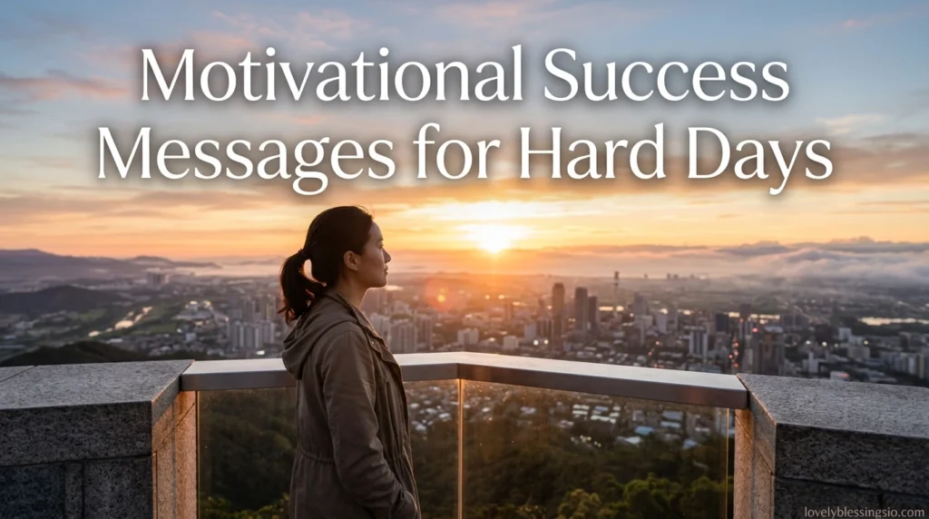 Motivational Success Messages for Hard Days