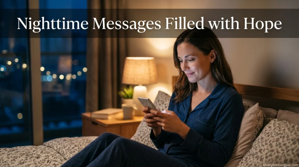 Nighttime Messages Filled with Hope
