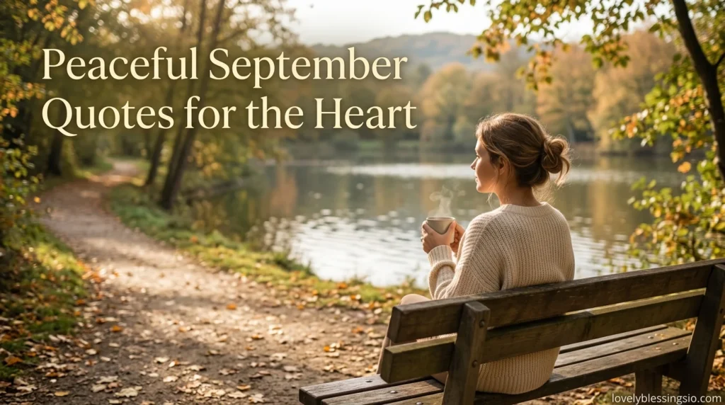 Peaceful September Quotes for the Heart