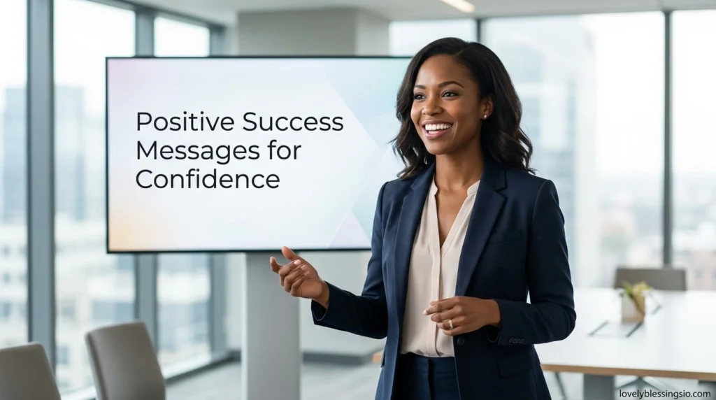 Positive Success Messages for Confidence