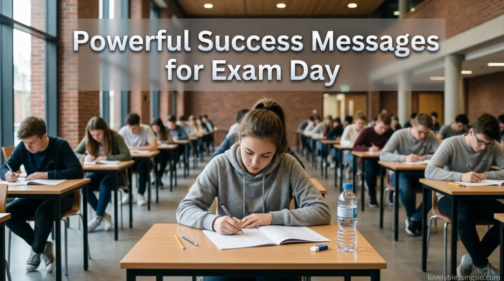 Powerful Success Messages for Exam Day