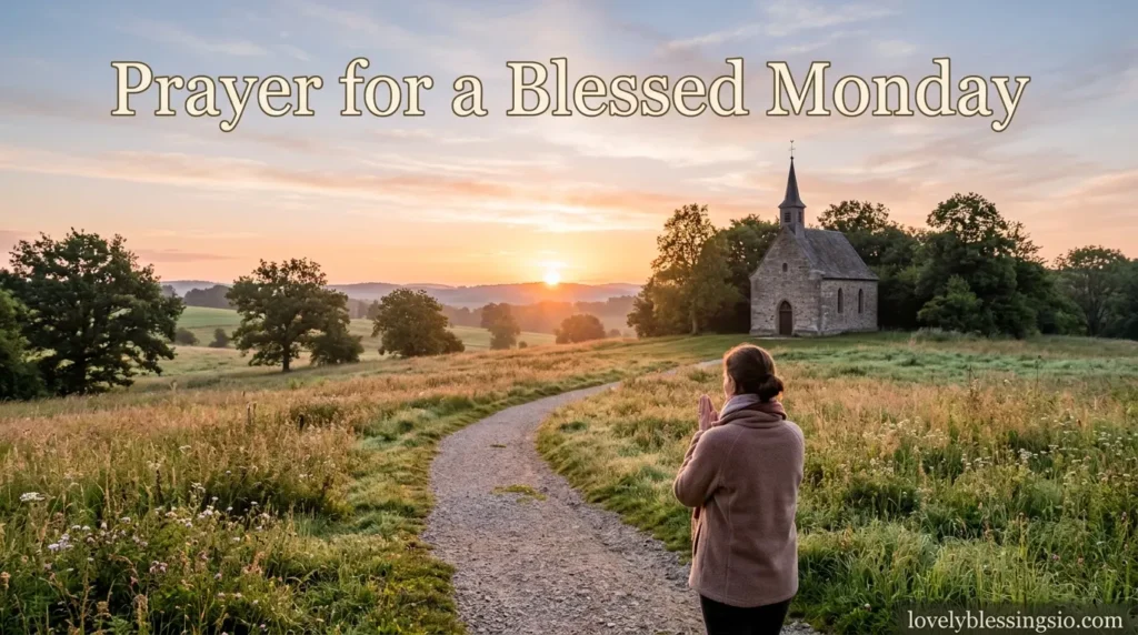 Prayer for a Blessed Monday