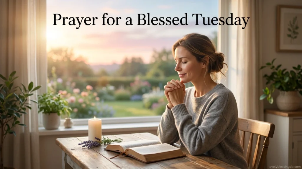 Prayer for a Blessed Tuesday