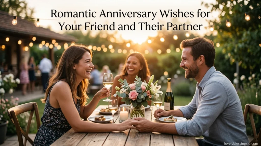 Romantic Anniversary Wishes for Your Friend and Their Partner