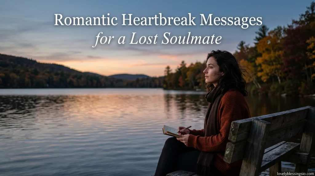 Romantic Heartbreak Messages for a Lost Soulmate