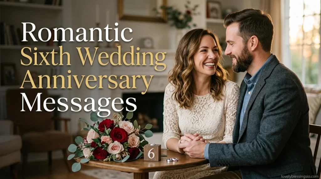 Romantic Sixth Wedding Anniversary Messages