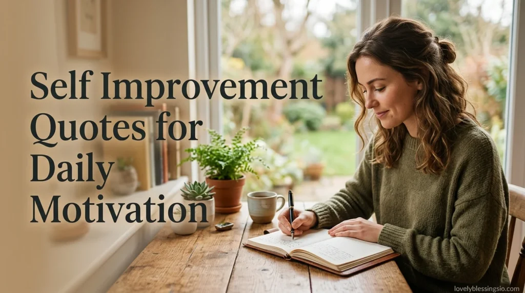 Self Improvement Quotes for Daily Motivation