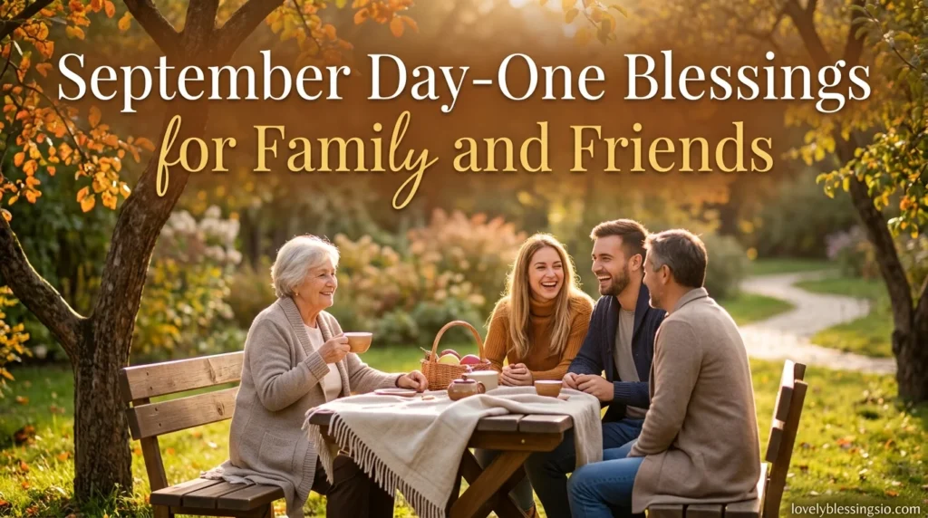 September Day-One Blessings for Family and Friends