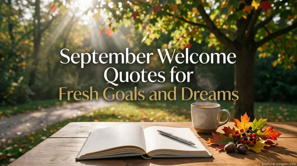 September Welcome Quotes for Fresh Goals and Dreams