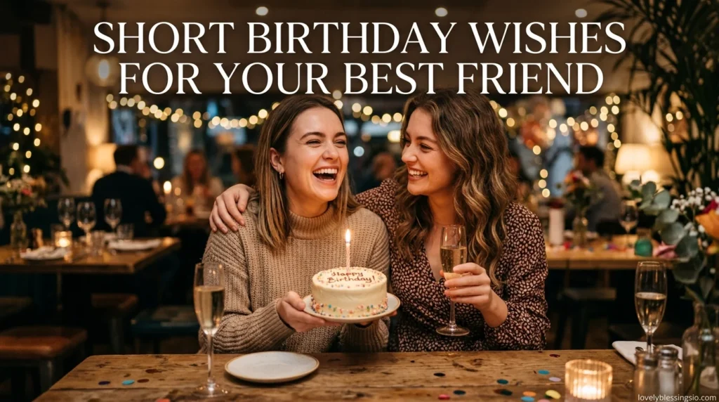 Short Birthday Wishes for Your Best Friend