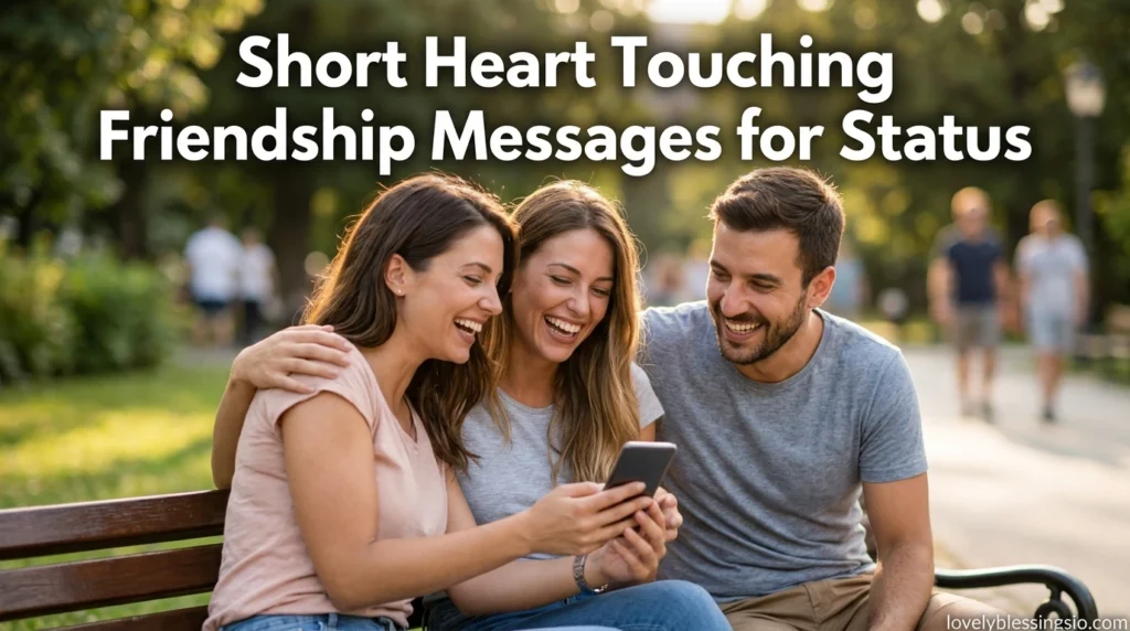 Short Heart Touching Friendship Messages for Status