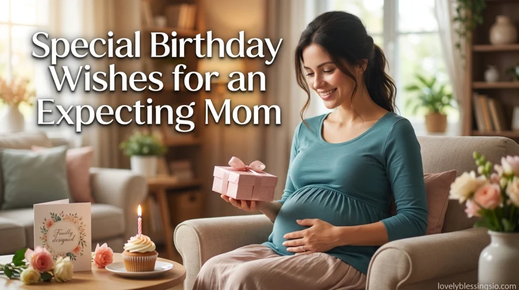 Special Birthday Wishes for an Expecting Mom